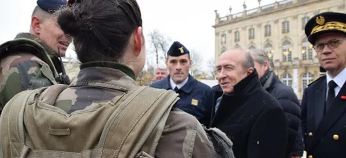 Le ministre de l'intérieur Gérard Collomb de passage en Lorraine