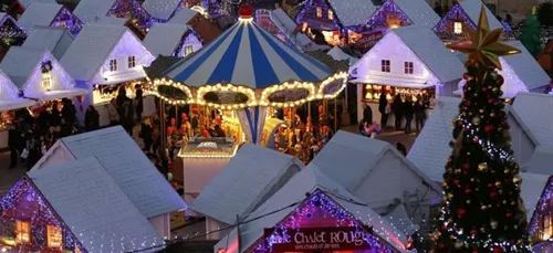 Noël à Nancy : carrousel, patinoire, et grande roue !