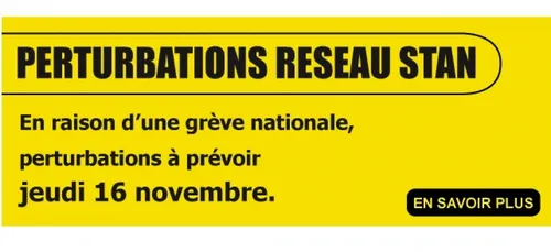 Grève jeudi sur le Réseau Stan à Nancy
