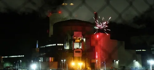 Opération "coup de poing" à Cattenom menée par Greenpeace