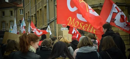 Manifestations contre la politique du gouvernement en Lorraine
