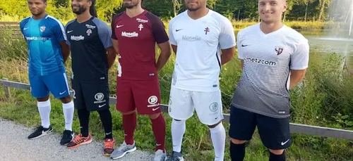 Les nouveaux maillots du FC Metz