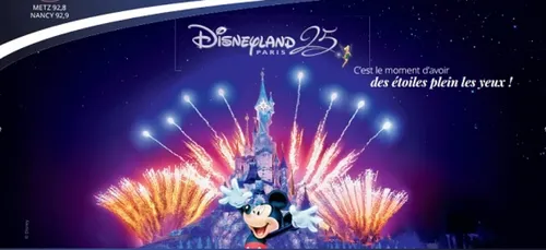Direct FM vous emmène à Disneyland Paris pour les 25 ans du parc !