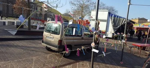 Les Messins invités à écrire leur amour sur le "mur" des Libertés...