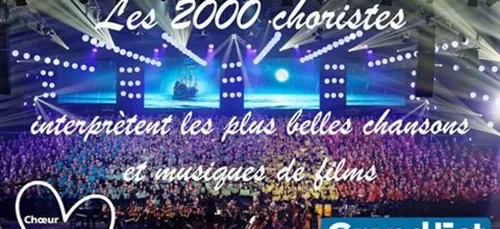 Les 2000 choristes de retour au Galaxie d'Amnéville en Octobre 2017