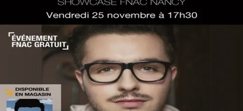 Olympe en showcase à la FNAC de Nancy avec Direct FM !