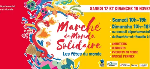 Marché du monde solidaire à Nancy