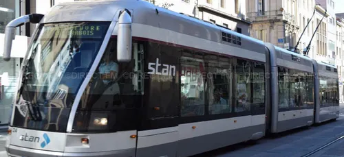 Nancy : Le tram bloqué plus d’une heure à cause de la neige