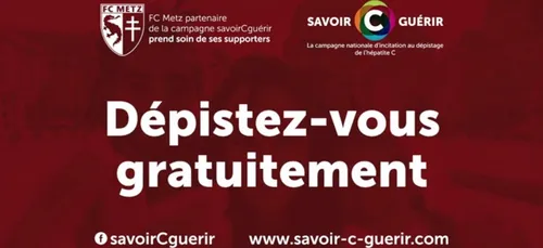 Le FC Metz s'engage dans la lutte contre l'hépatite C