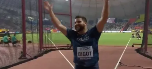 Mondiaux d'Athlétisme: Quentin Bigot décroche l'argent