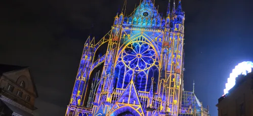 Metz : les images du mapping de la Cathédrale