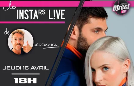 JÉRÉMY KA VOUS DONNE RENDEZ-VOUS À 18H SUR L'INSTAGRAM DE LA RADIO