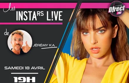JÉRÉMY KA VOUS DONNE RENDEZ-VOUS À 19H SUR L'INSTAGRAM DE LA RADIO