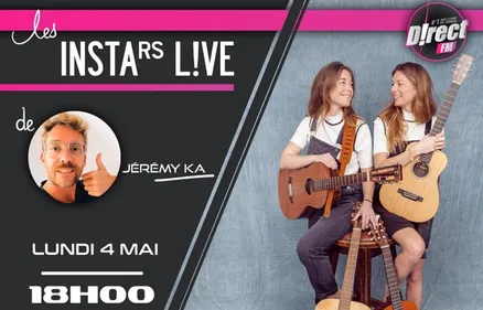 JÉRÉMY KA VOUS DONNE RENDEZ-VOUS À 18H SUR L'INSTAGRAM DE LA RADIO