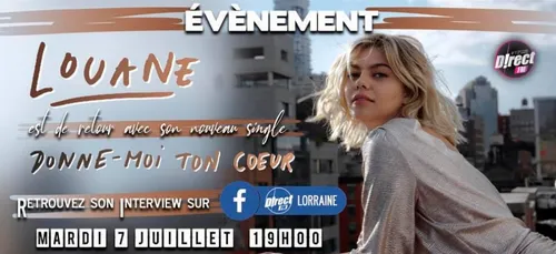 LOUANE est de retour avec un nouveau single « Donne-moi ton cœur»