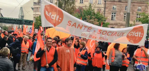 EN IMAGES | Mobilisation de la fonction publique en Alsace ce mardi