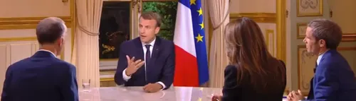 INTERVIEW | 1h15 de pédagogie pour Emmanuel Macron