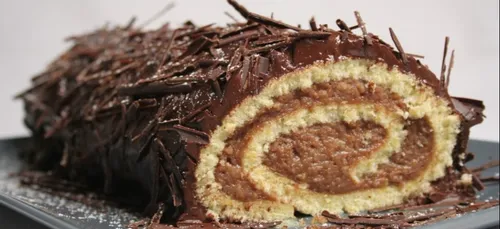 BUCHE DE NOËL AUX MARRONS