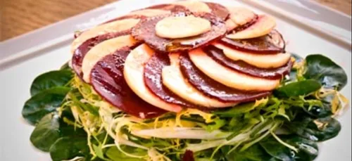 CARPACCIO DE BETTERAVE A L’EMMENTAL