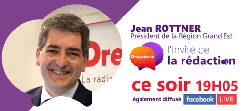 CE SOIR à 19H05 | Jean Rottner répond aux questions de Dreyeckland