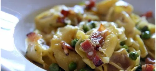 RISOTTO DE PATES PETITS POIS - GRAS DE JAMBON CRU ET PARMESAN