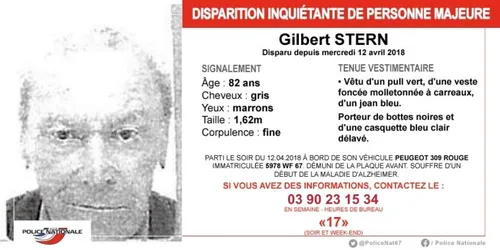 DISPARITION | Gilbert Stern sain et sauf !