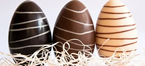 OEUFS CHOCOLAT POUR PÂQUES