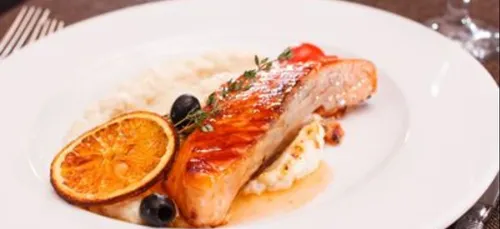 FILETS DE POISSON A L’ORANGE ET GINGEMBRE