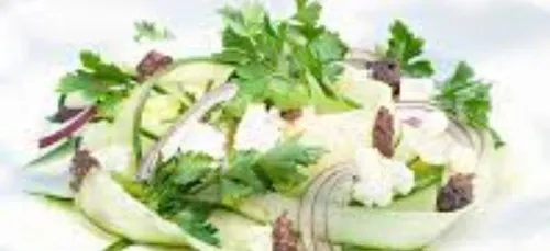 ENTREE VITAMINEE LEGUMES ET CHEVRE FRAIS