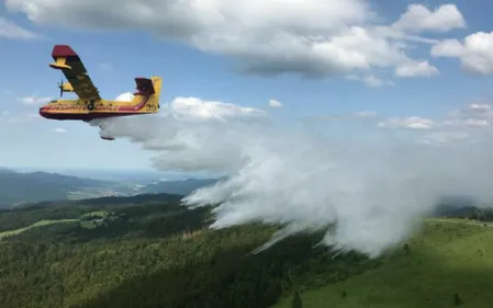 L'ESSENTIEL DE L'ACTU | Un Canadair entre le Rhin et le Petit Ballon