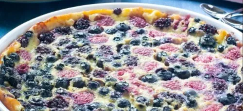Tarte aux fruits rouges