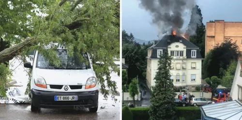 ORAGES & INONDATIONS | Bis repetita en Alsace cette nuit