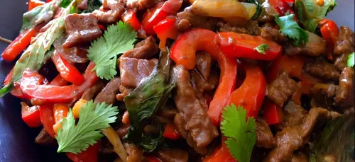 Sauté de boeuf façon thaï