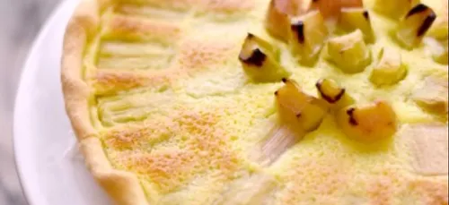 Tarte à la rhubarbe