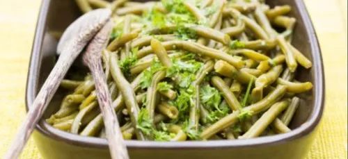 Haricots verts en salade