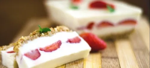 Terrine fraise chocolat blanc