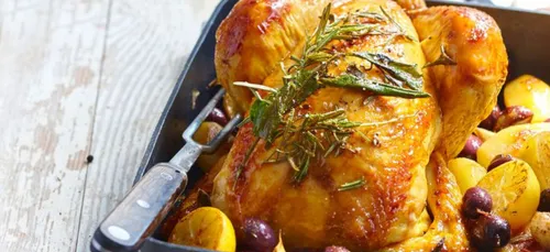 Poulet aux épices et citron confits