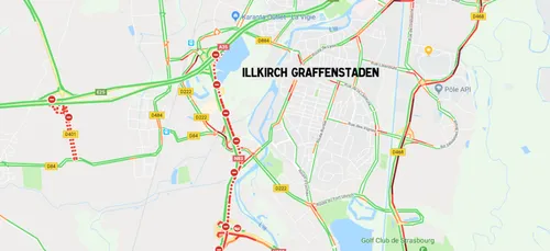 CIRCULATION | L'accès à Strasbourg par la RD 1083 très difficile...