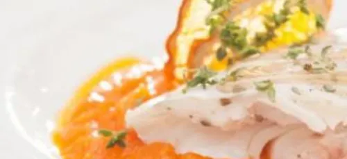 Poisson blanc sauce à l'orange