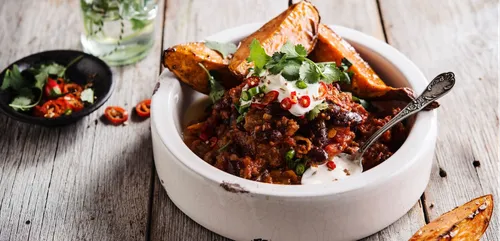 Chili con carne aux patates douces