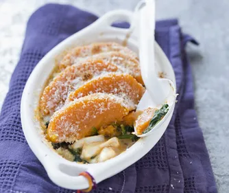 Gratin de poisson coco-curry aux patates douces !