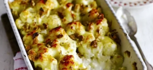 Gratin de chou-fleur au munster !
