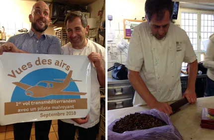 DÉFI DU PILOTE MALVOYANT| Un chocolat à la badiane en souvenir du raid