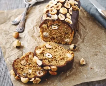 Cake au potiron et noisettes