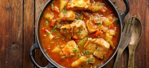 Cocotte de thon, façon marmitako