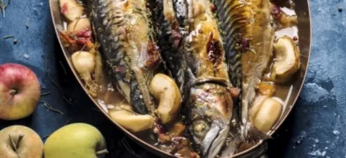 Maquereaux teriyaki et pommes