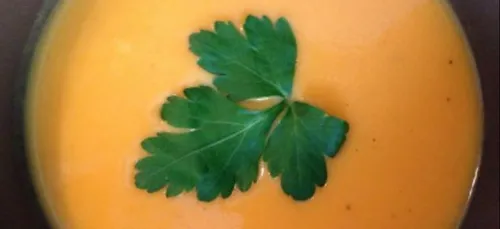 Soupe de butternut et carottes