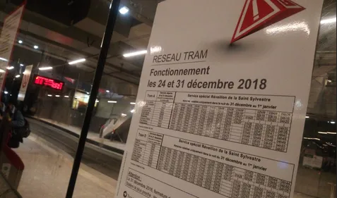 RÉVEILLON | Tram, bus, raccompagné... Comment rentrer en sécurité...