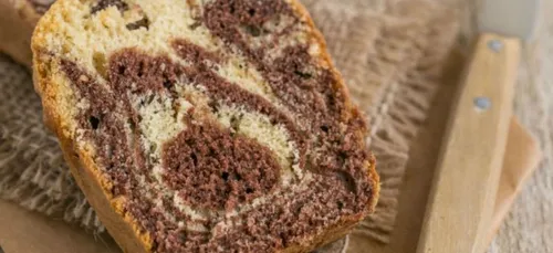 Gâteau marbré chocolat-vanille : recette facile