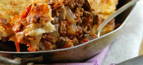 Gratin d'aubergine en moussaka